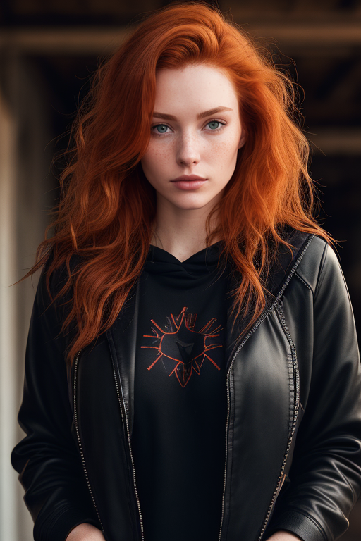 04580-820721599-a photo of a seductive woman with loose styled (redhead hair_1.1), bored, she is wearing a hoodie and black leather jacket, masc.png